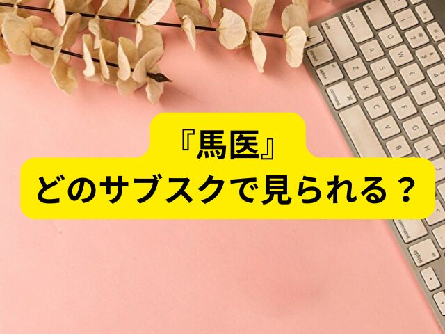 馬医 最終回あらすじ