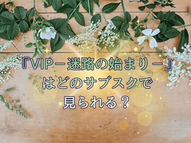VIP　最終回