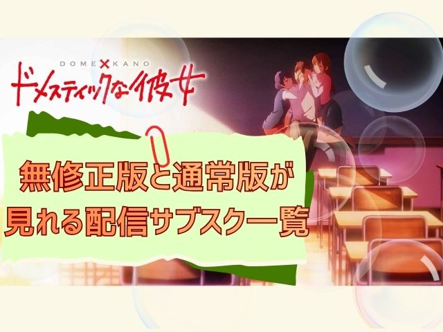 ドメスティックな彼女　無修正版